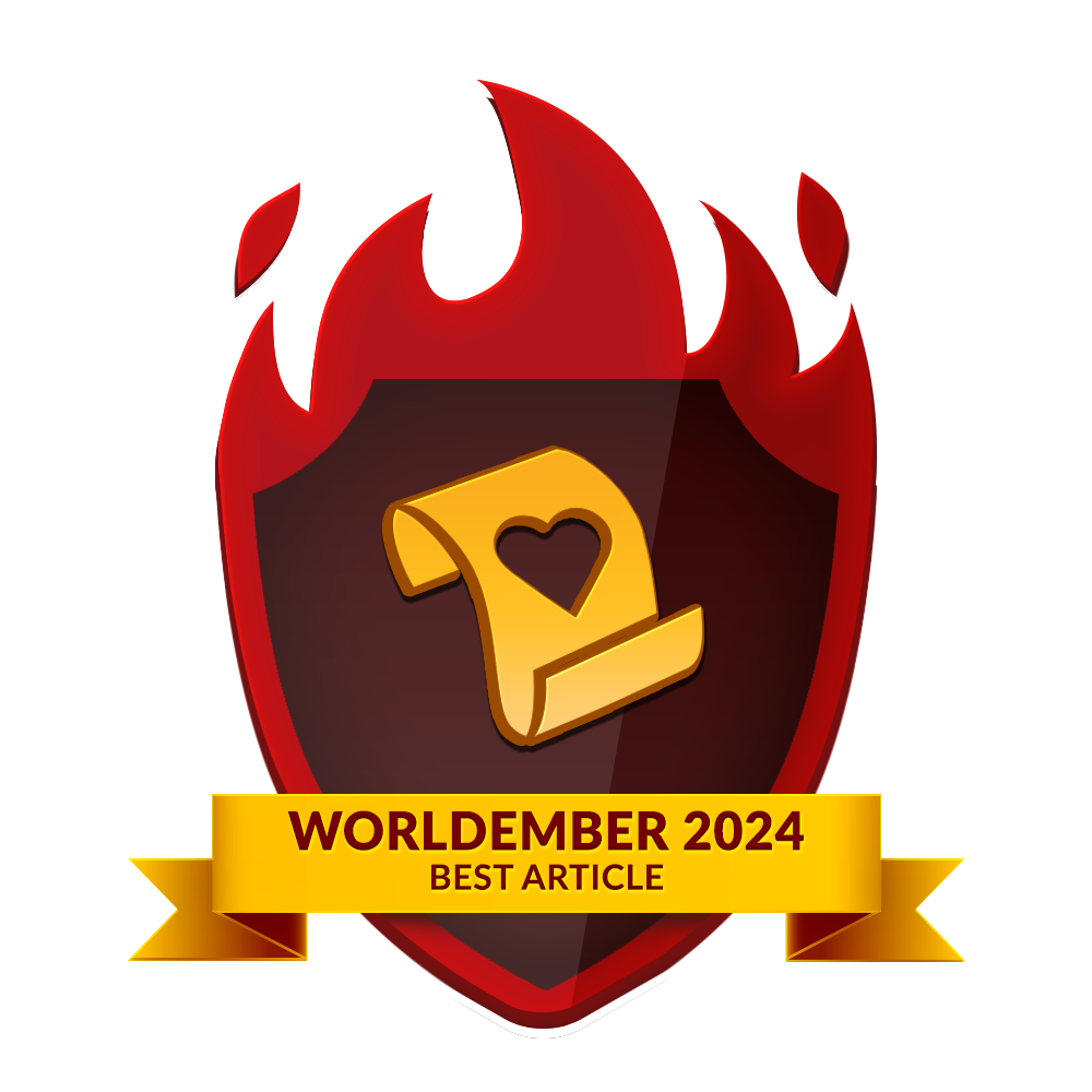 WorldEmber 2024 Best Article awarded to Catoblepon