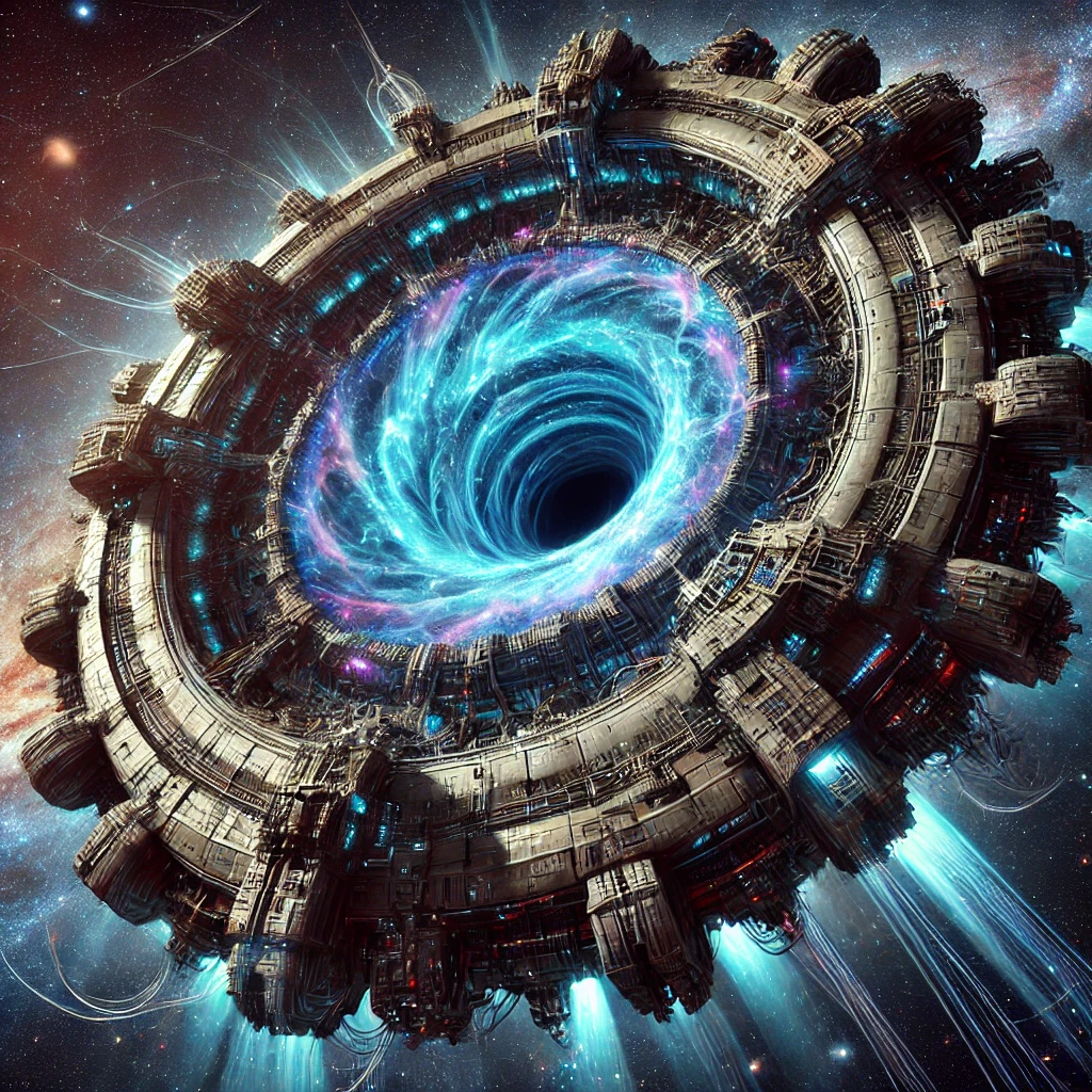 Maschinenwelt Wurmlochportal