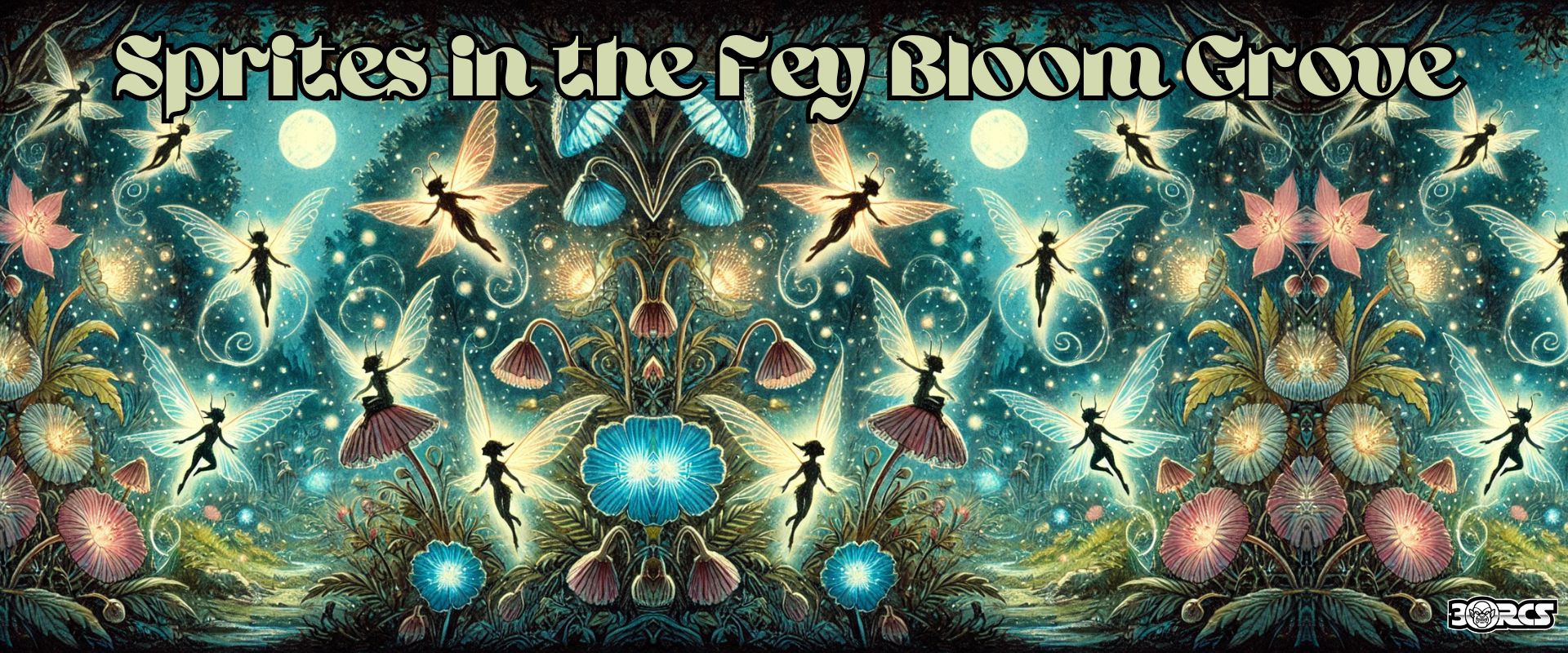 Sprites in the Fey Bloom Grove.jpg
