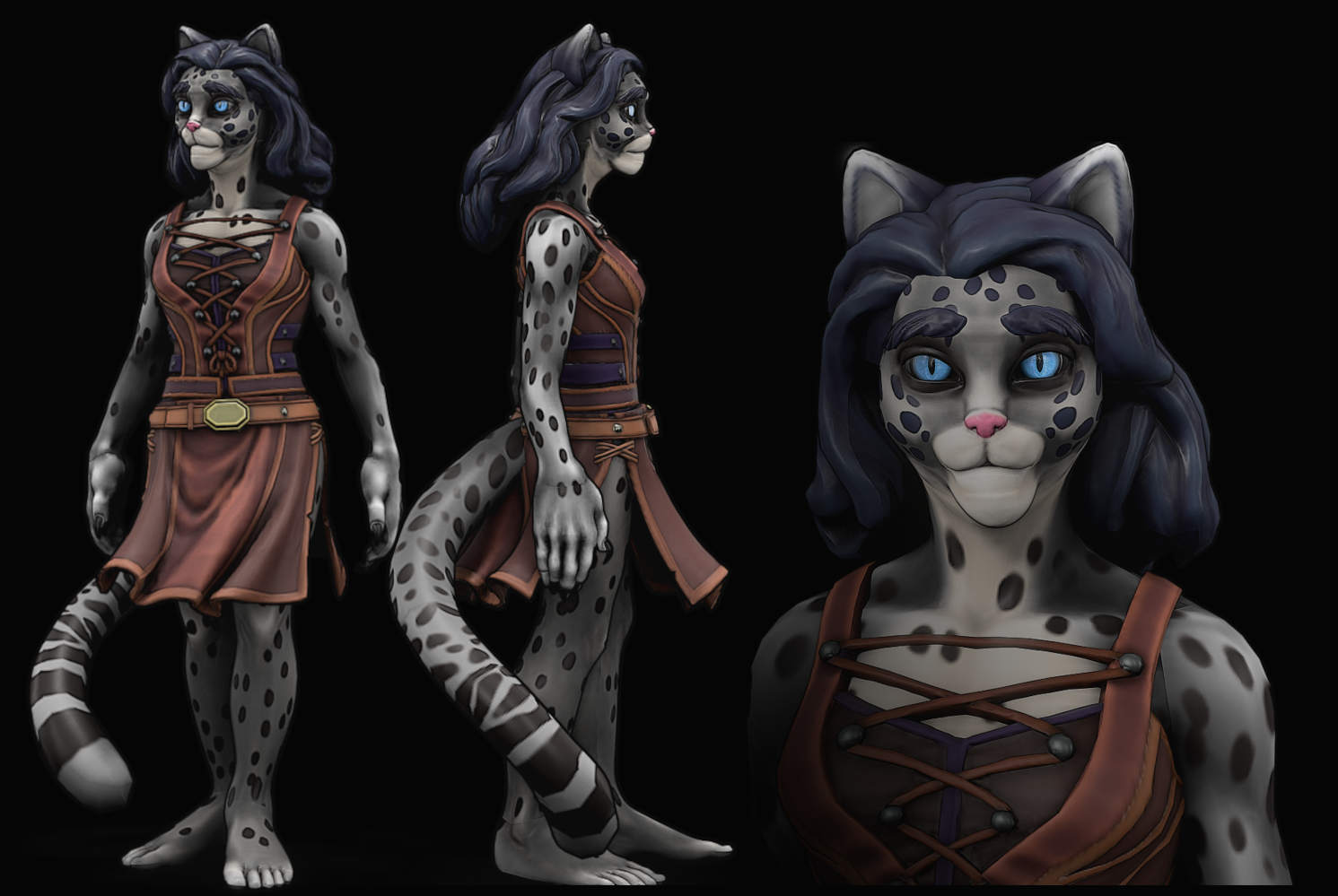 Catfolk Female Study