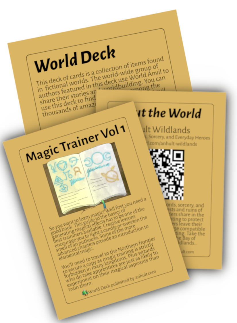 Image promotionnelle du deck de carte.