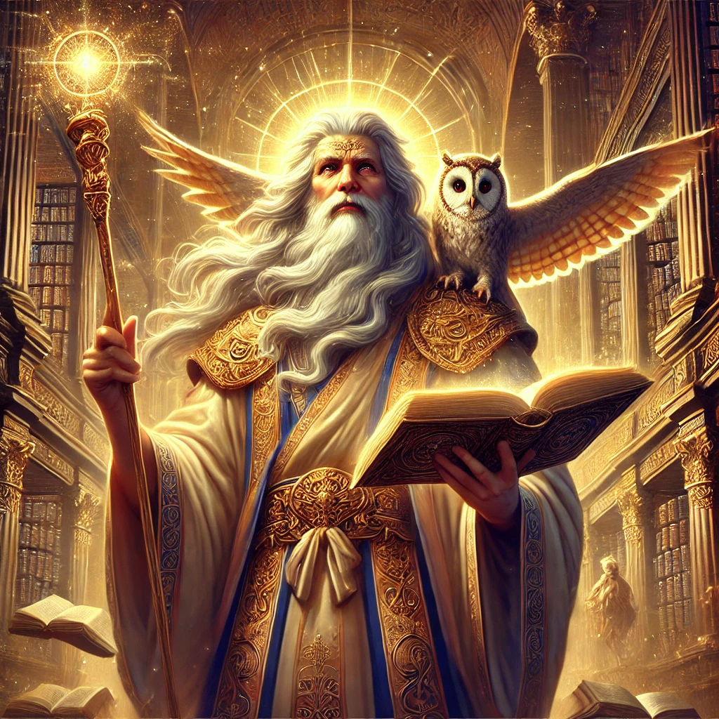 Eiros, God of Knowledge and Wisdom Character in Draconia | World Anvil