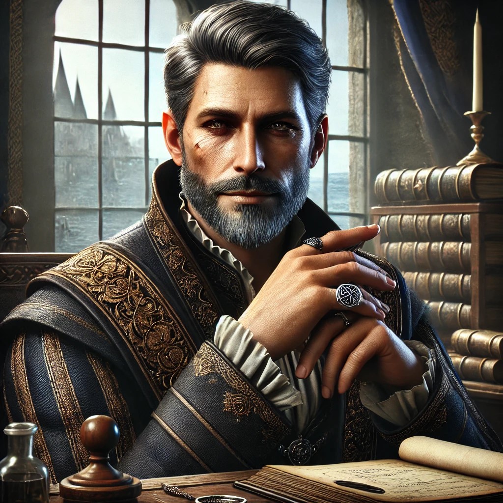 Acarius Silvertongue - History Character in Talamh | World Anvil