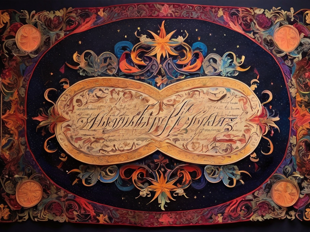 elaborate and colorful tapestry of the 