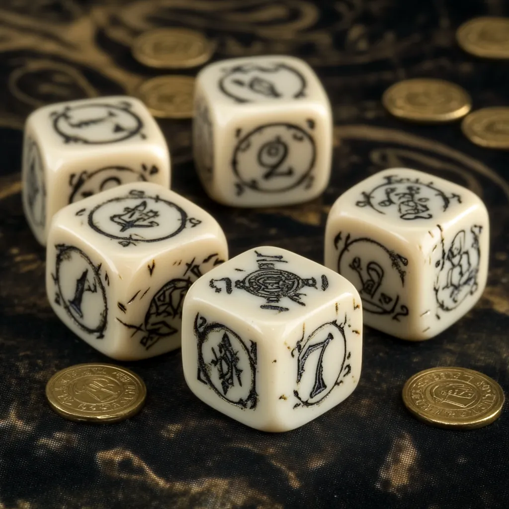 Dice Games by Graylion on MidJourneyAI