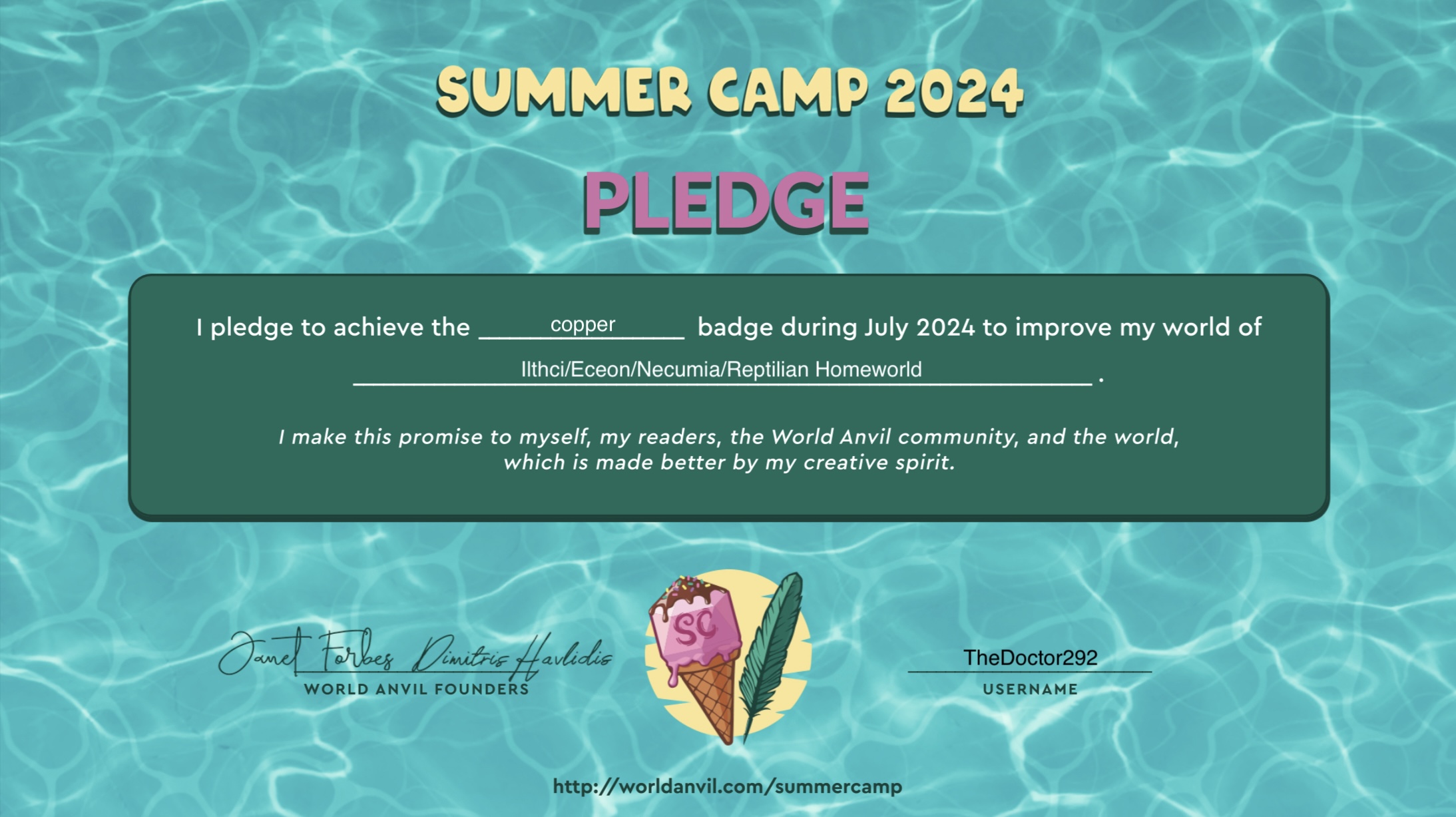 SC 24 Pledge