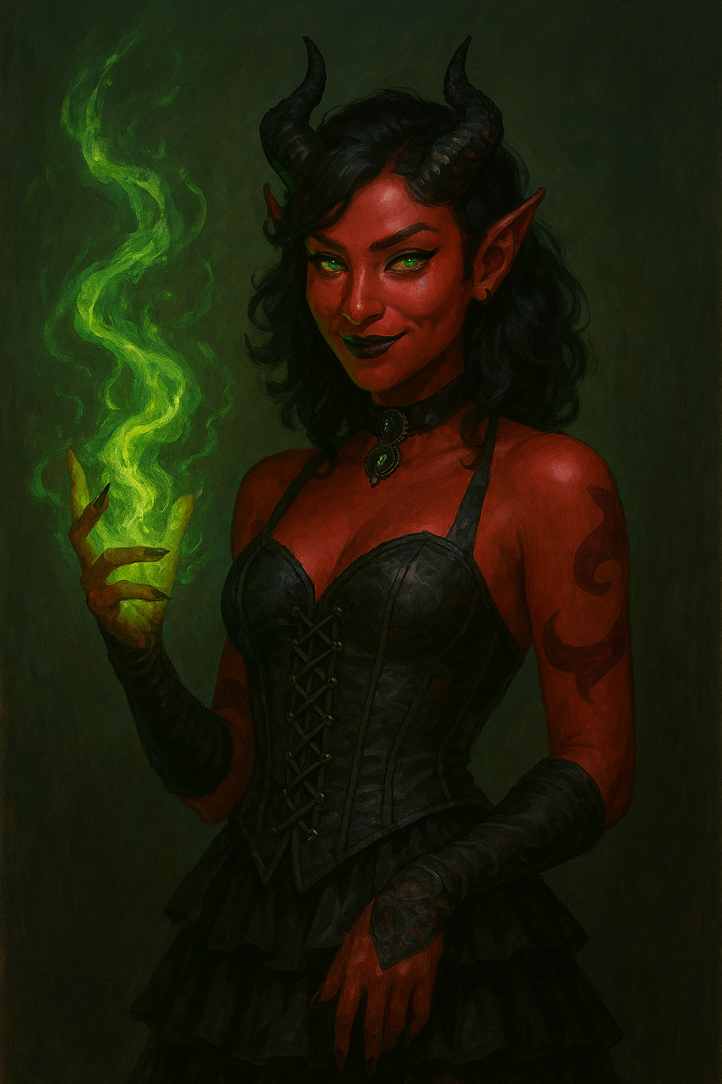Nyx Morrigan by JJ Mando via Copilot