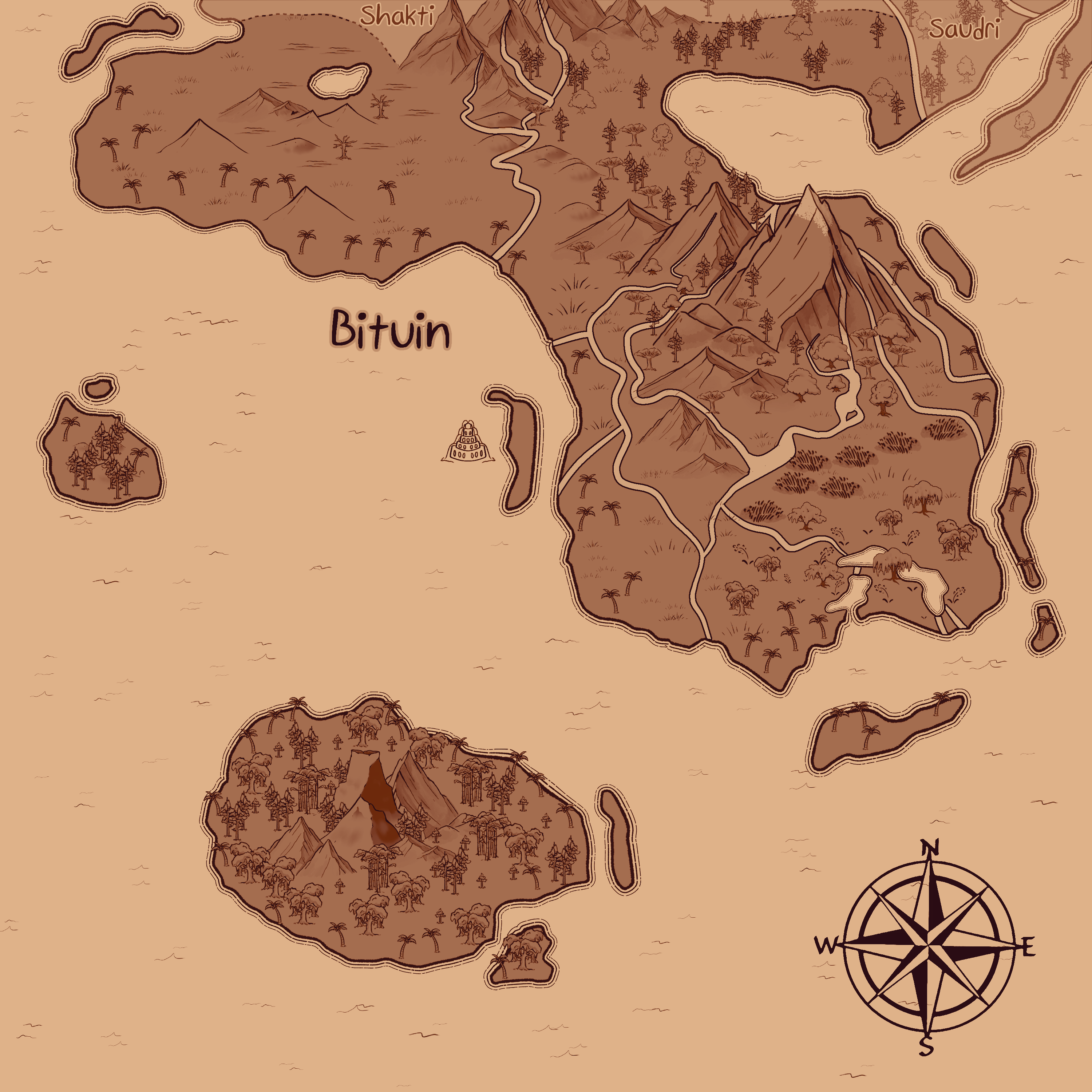 Bituin Map in Smallscale| World Anvil