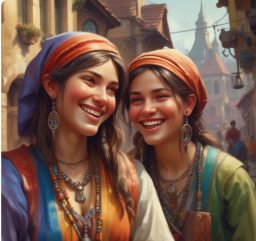 Gossip - AI Generated image