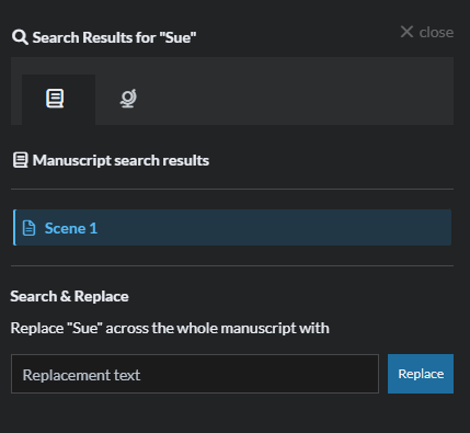 Manuscript search results.png Manuscript search results.png