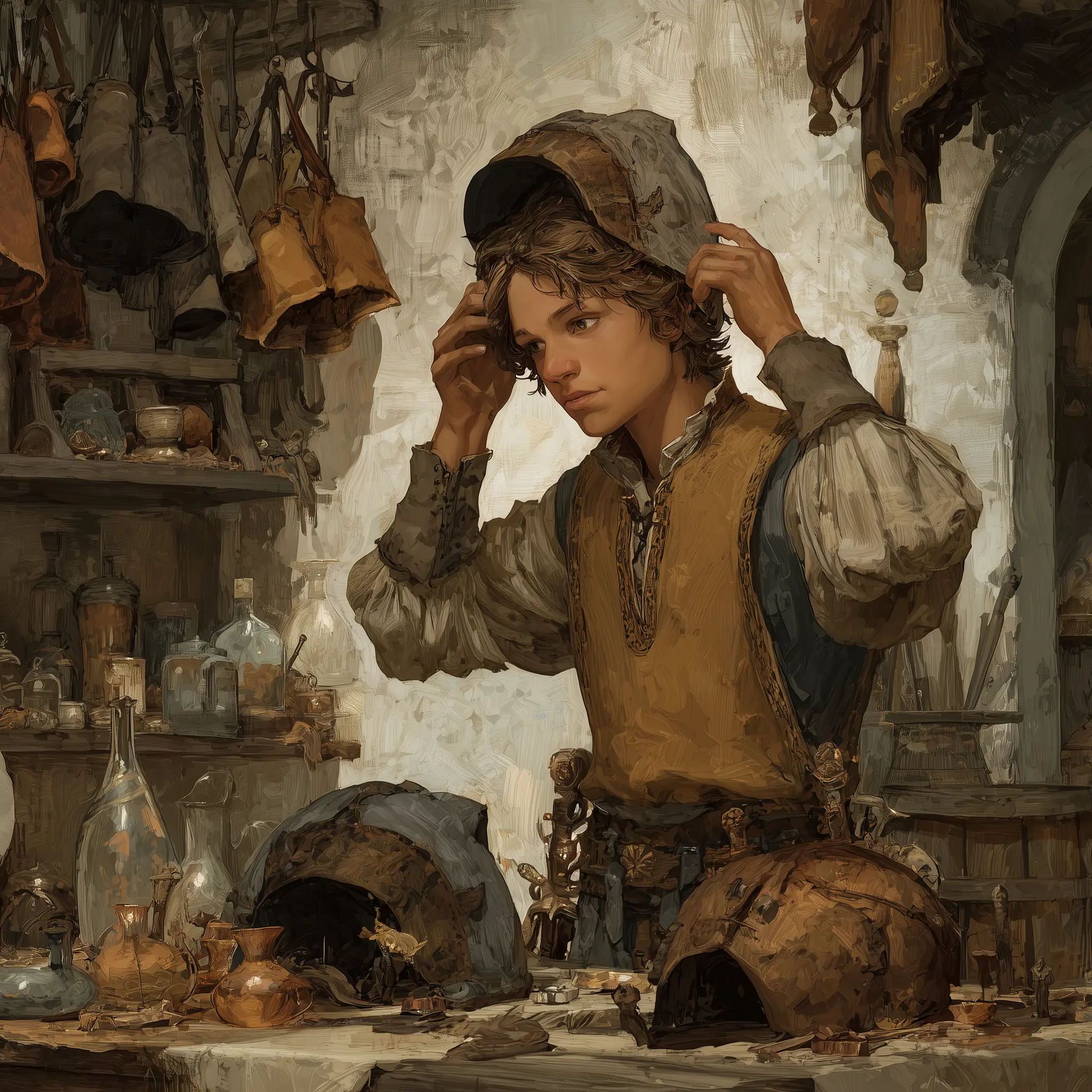 Henio the hat maker