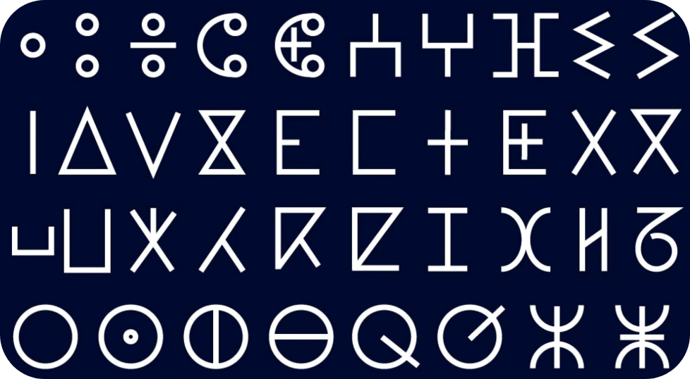 Tifinagh Letters