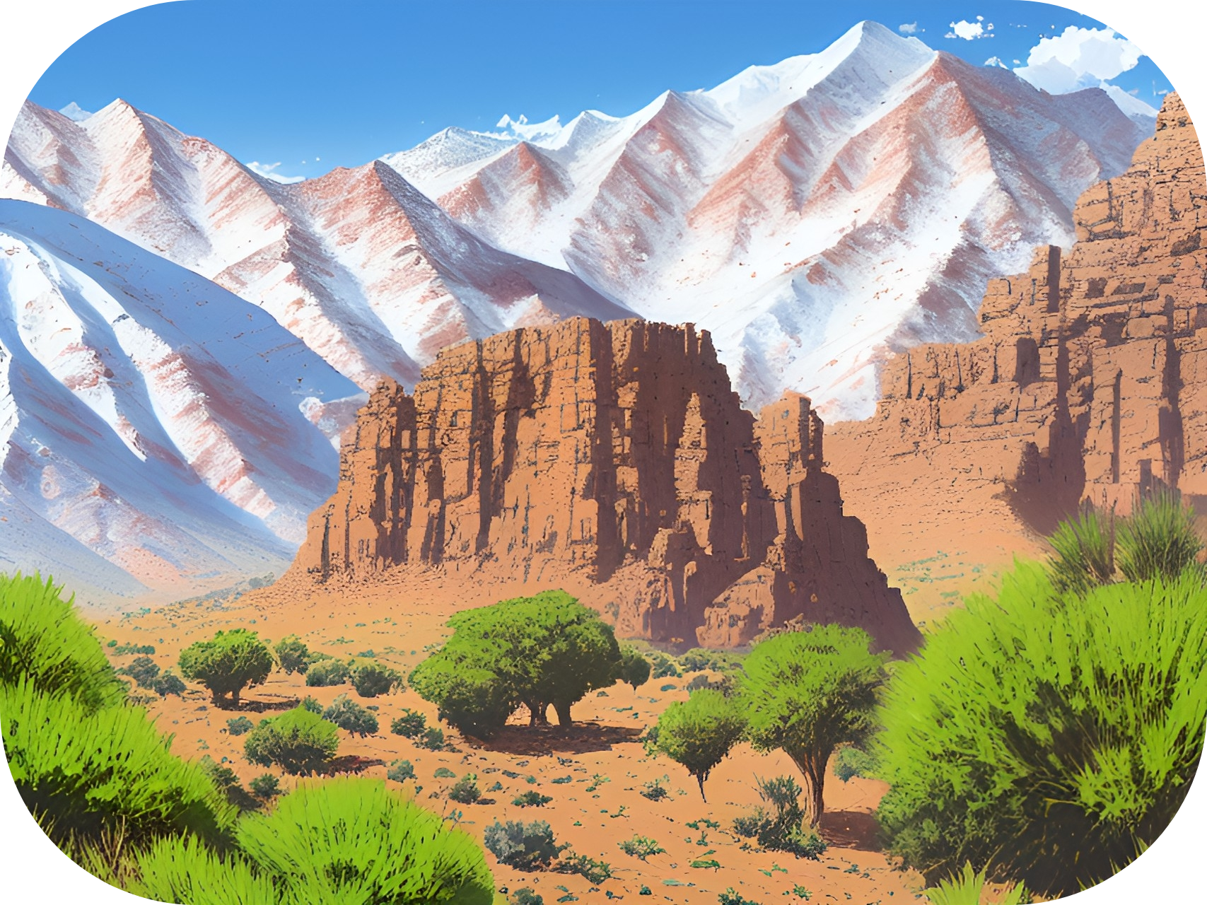 Idraren Draren, Adrar n Dern