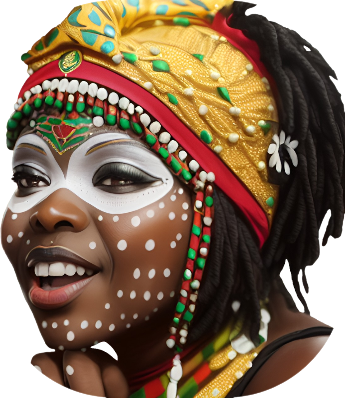 Bakongo Woman Singing Bakongo Woman Singing