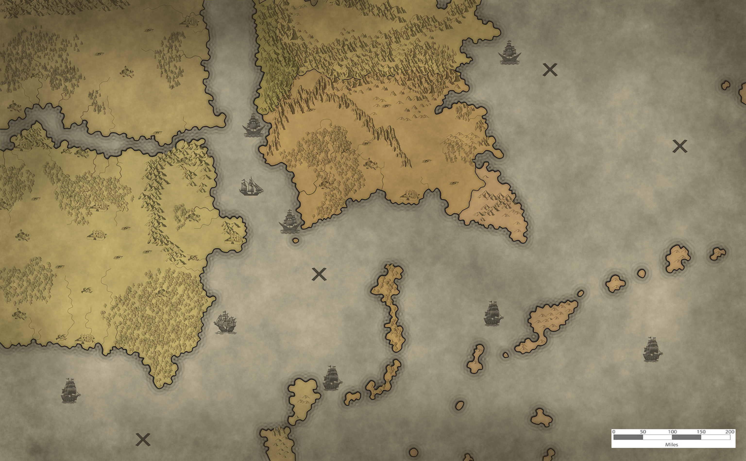 Derelen World Map Base Map Image