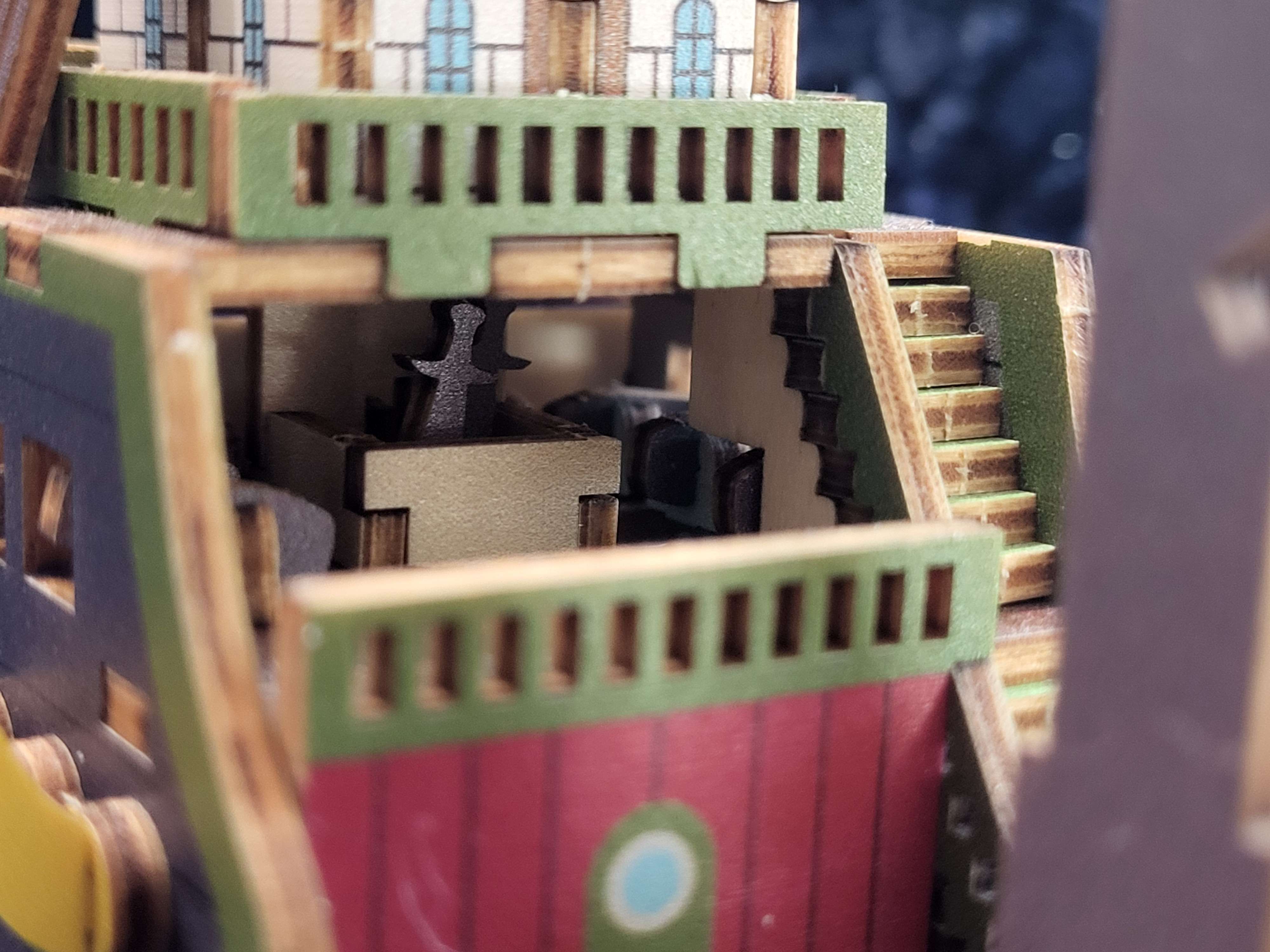 Wooden Victoria Punk Ship Model - Cannondeck