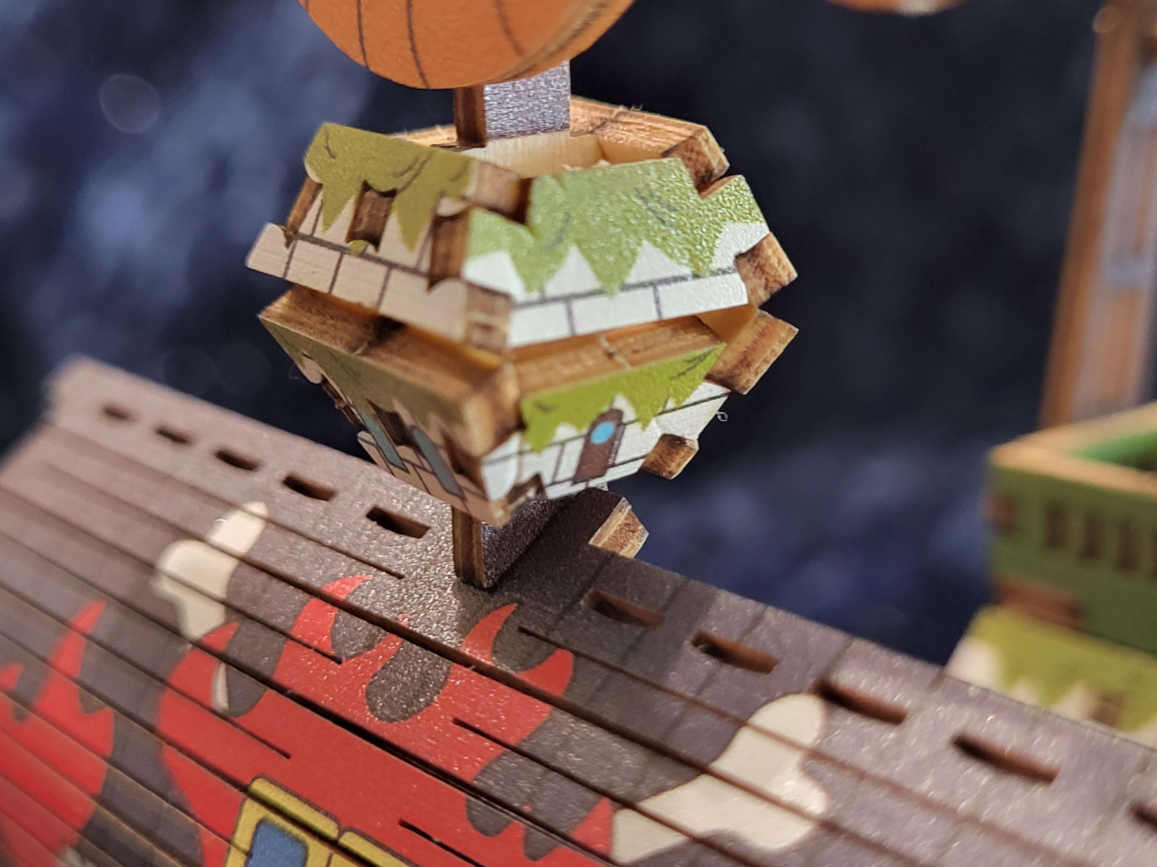 Wooden Victoria Punk Ship Model - Crow Nest