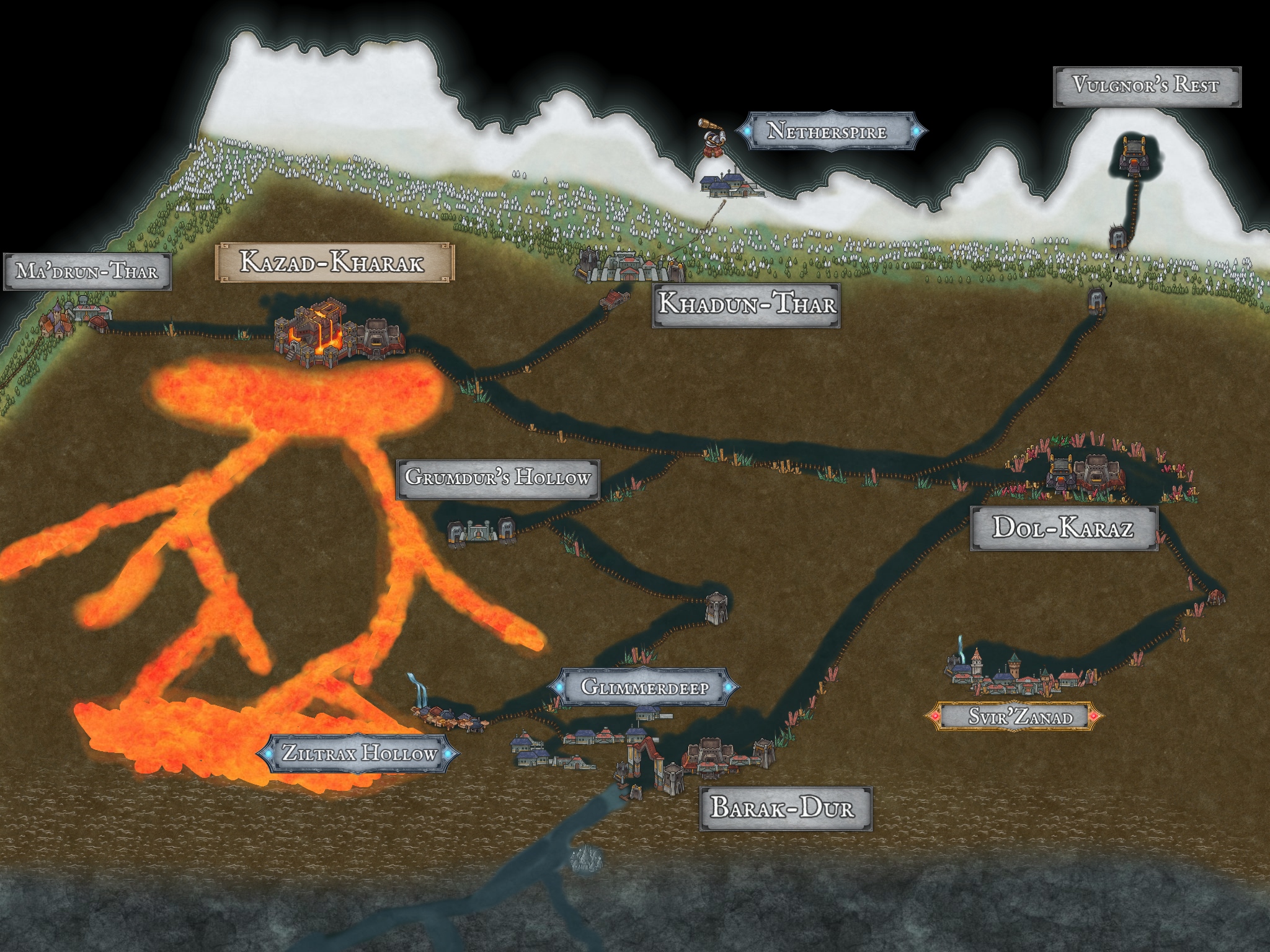 Vulgnor's Range Base Map Image Vulgnor's Range Base Map Image