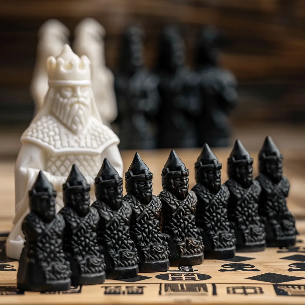 Hnefatafl pieces