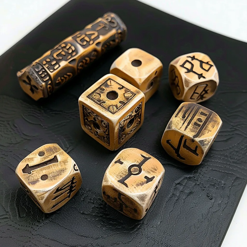 Hnefatafl dice set