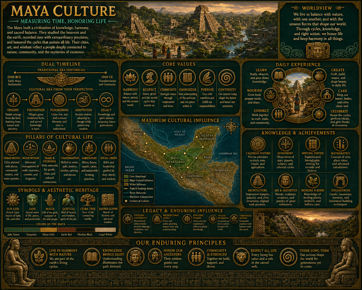 Maya Infographic
