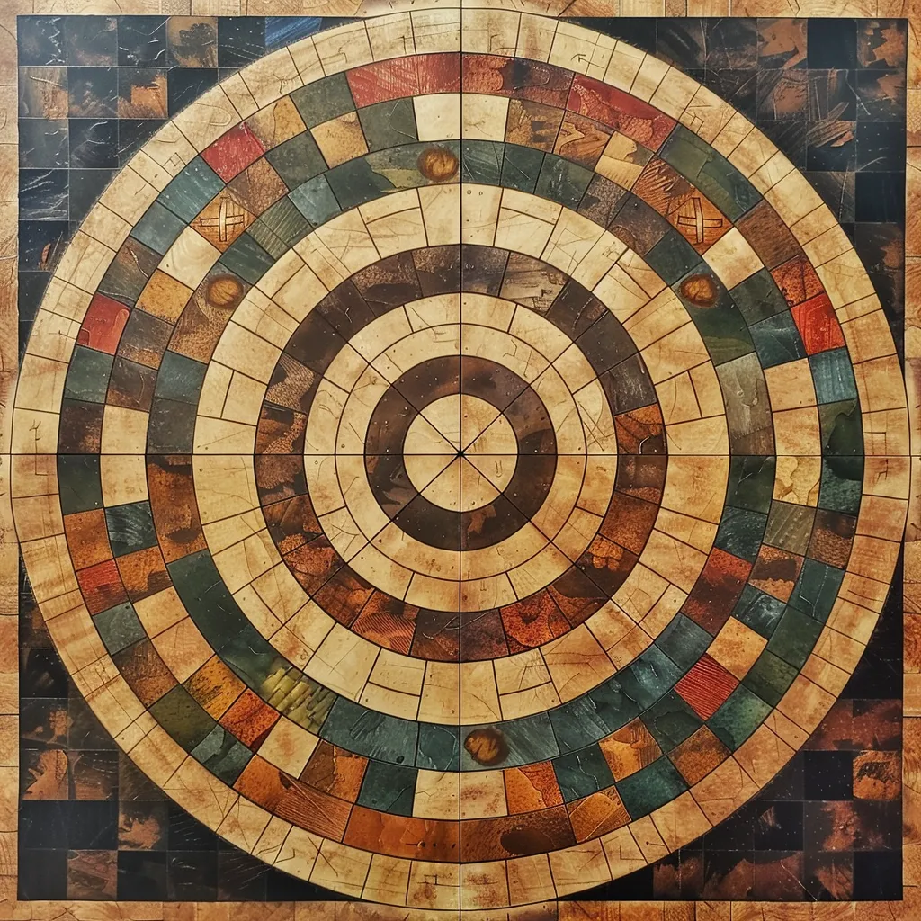 Hnefatafl Round Board