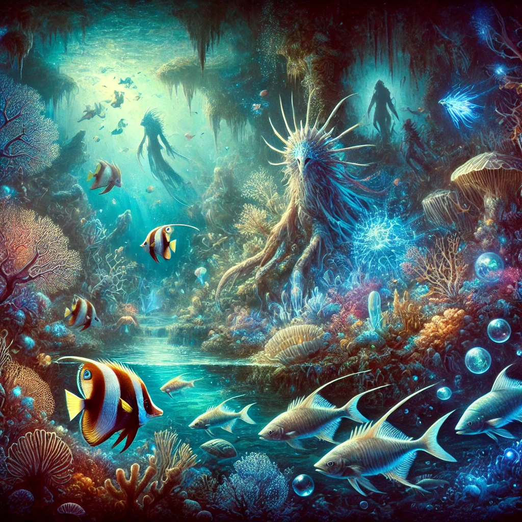 Wa Creature Sea-dwelling creatures Species in Aetheris | World Anvil