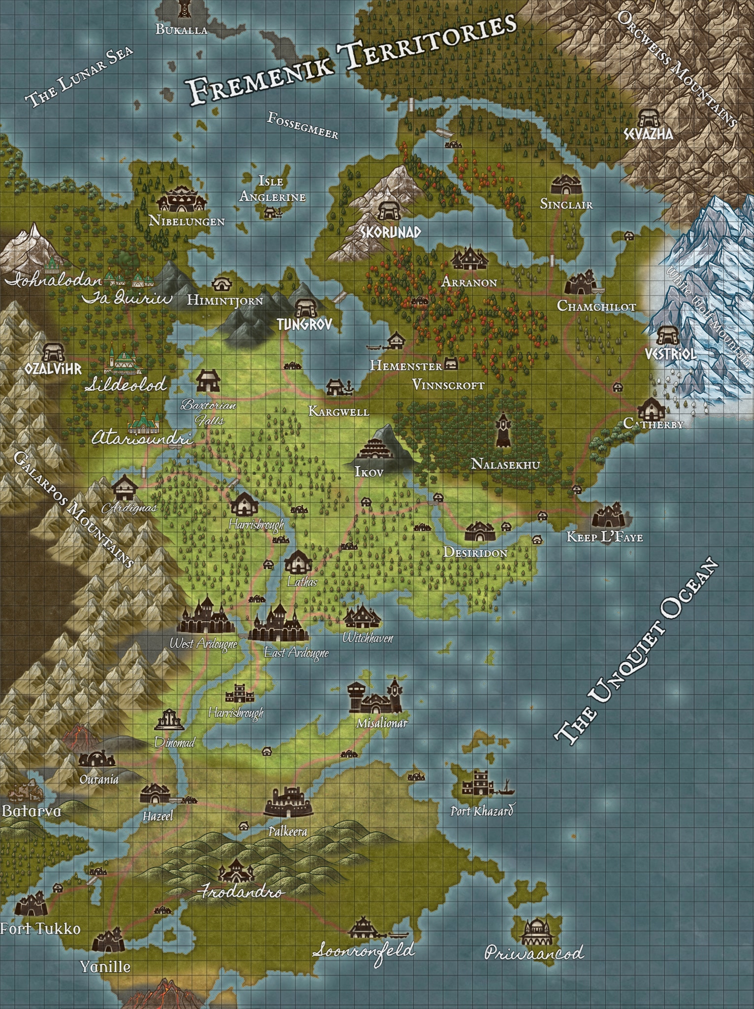 Kingdom of Kandarin in Gilenor| World Anvil