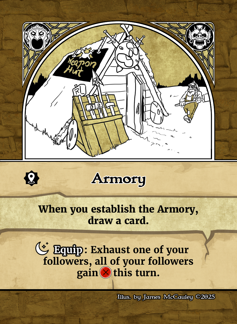 Armory Armory Renown Location Card