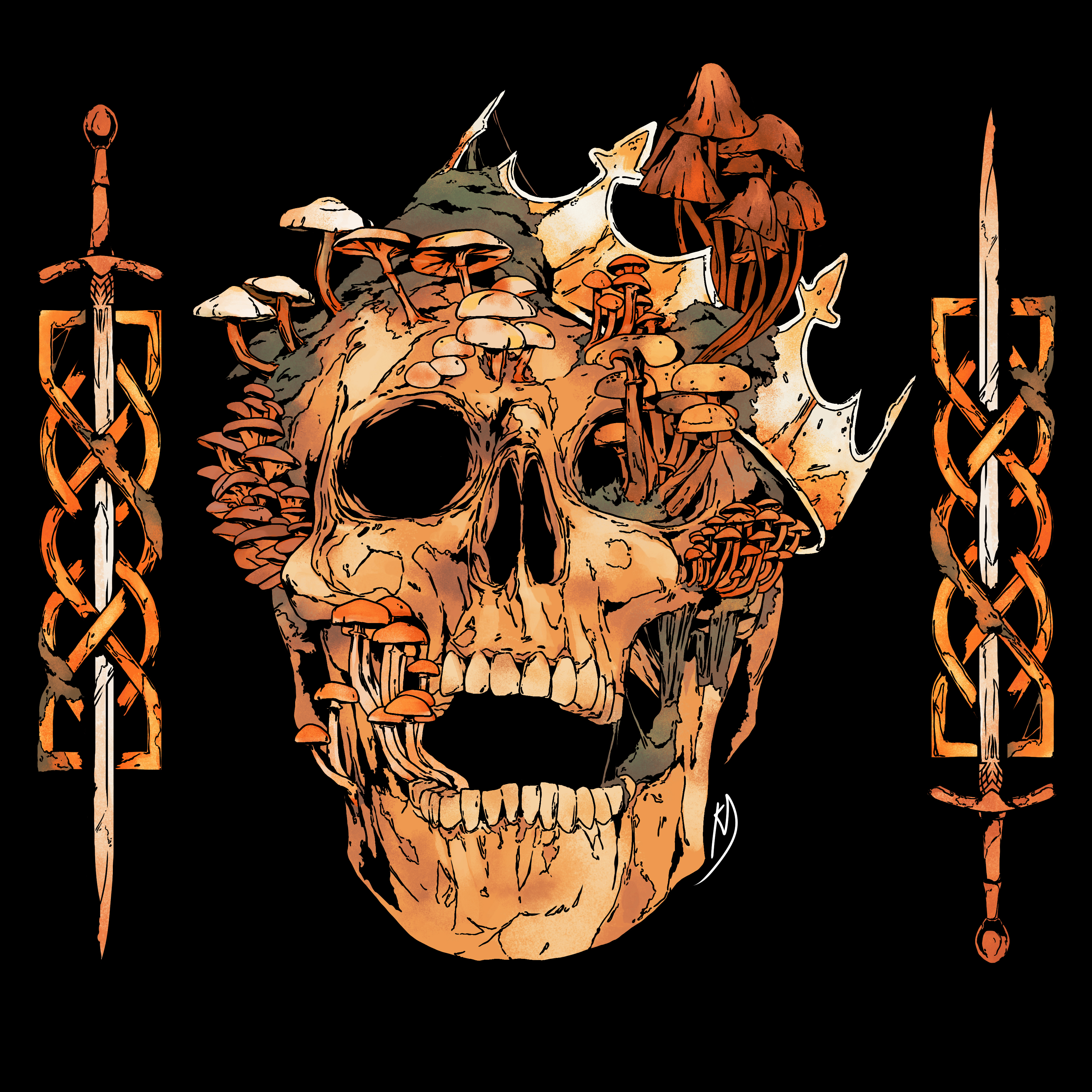 King of Nothing King of Nothing Art piece by Kati Drinkwine