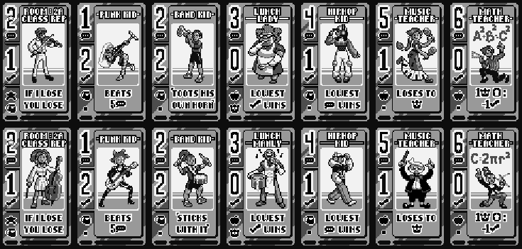 Class 2A Class 2A from Middle School the Card Game