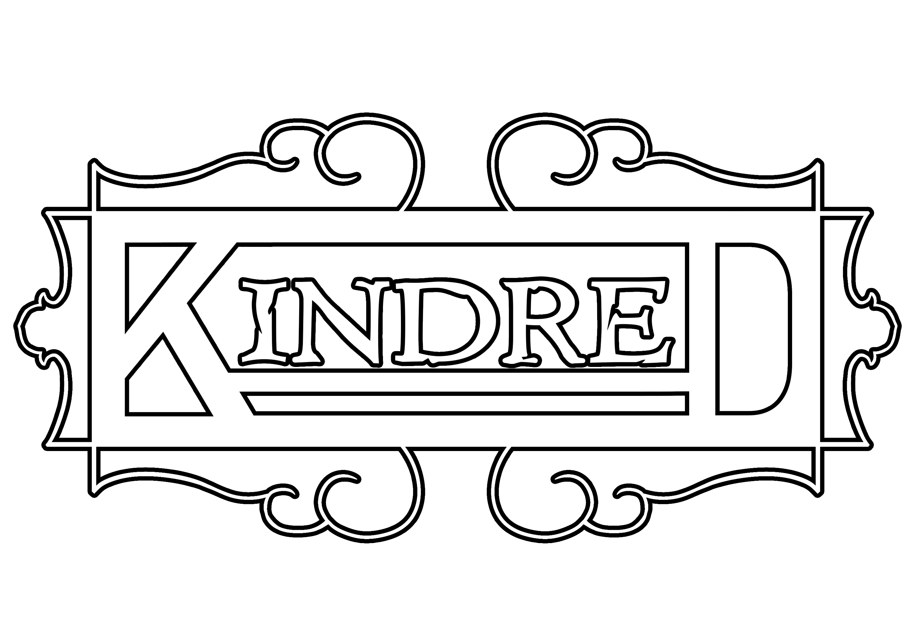 Kindred Comic Book Logo