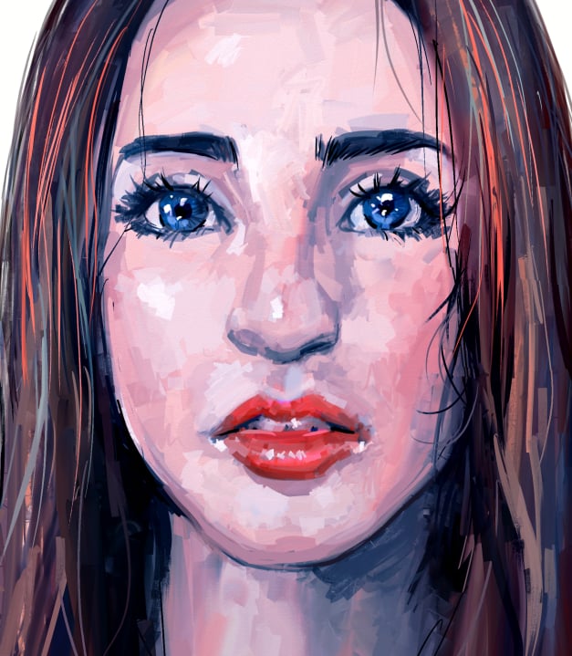 portrait-andreamontano-100dpi.jpg Portrait commission for Book Cover for Corey Johnson.