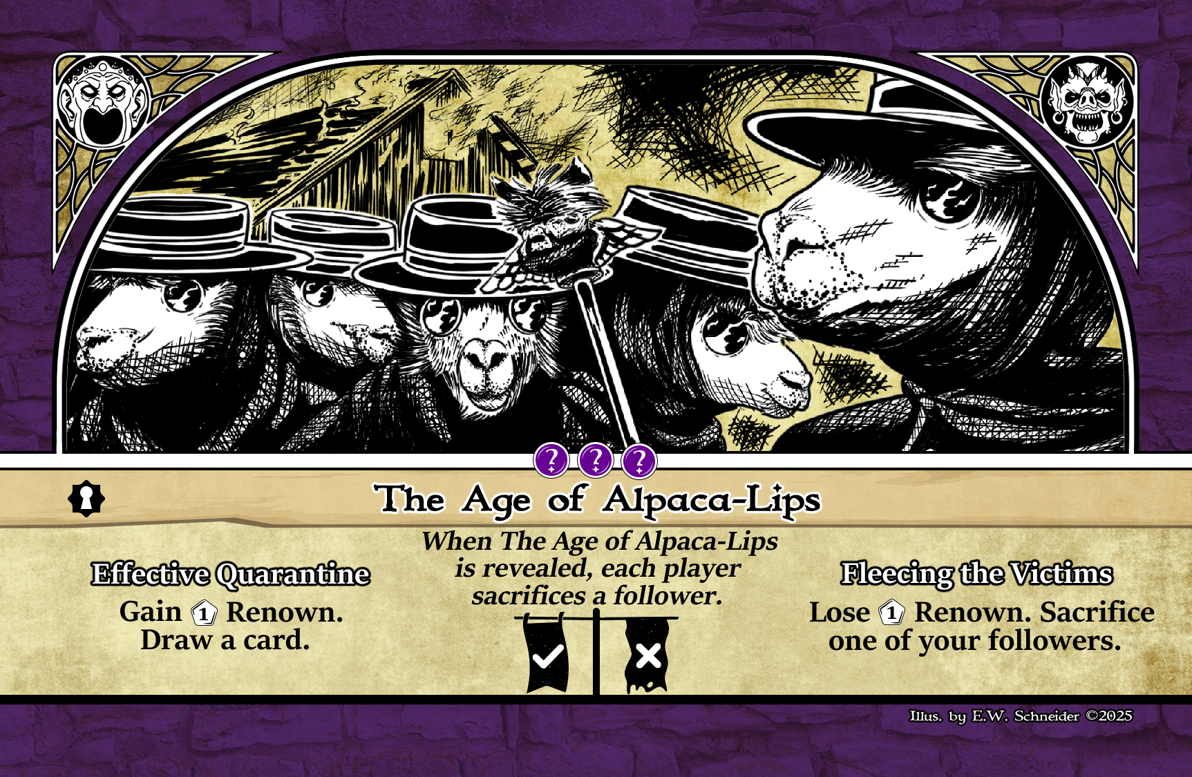 The Age of Alpacalips The Age of Alpacalips Renown Quest Card