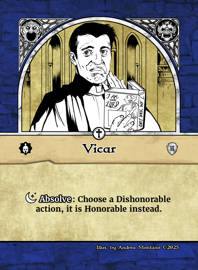 Vicar.2025.GC.png Renown the Card Game Vicar Follower Card