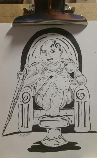 Original Cletus Prestige Sketch Original Cletus Prestige Sketch