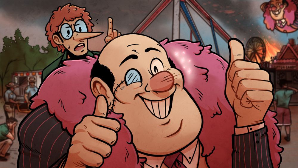 Cartoon Money Man Cartoon Money Man named Dr. Fabulous giving two thumbs up