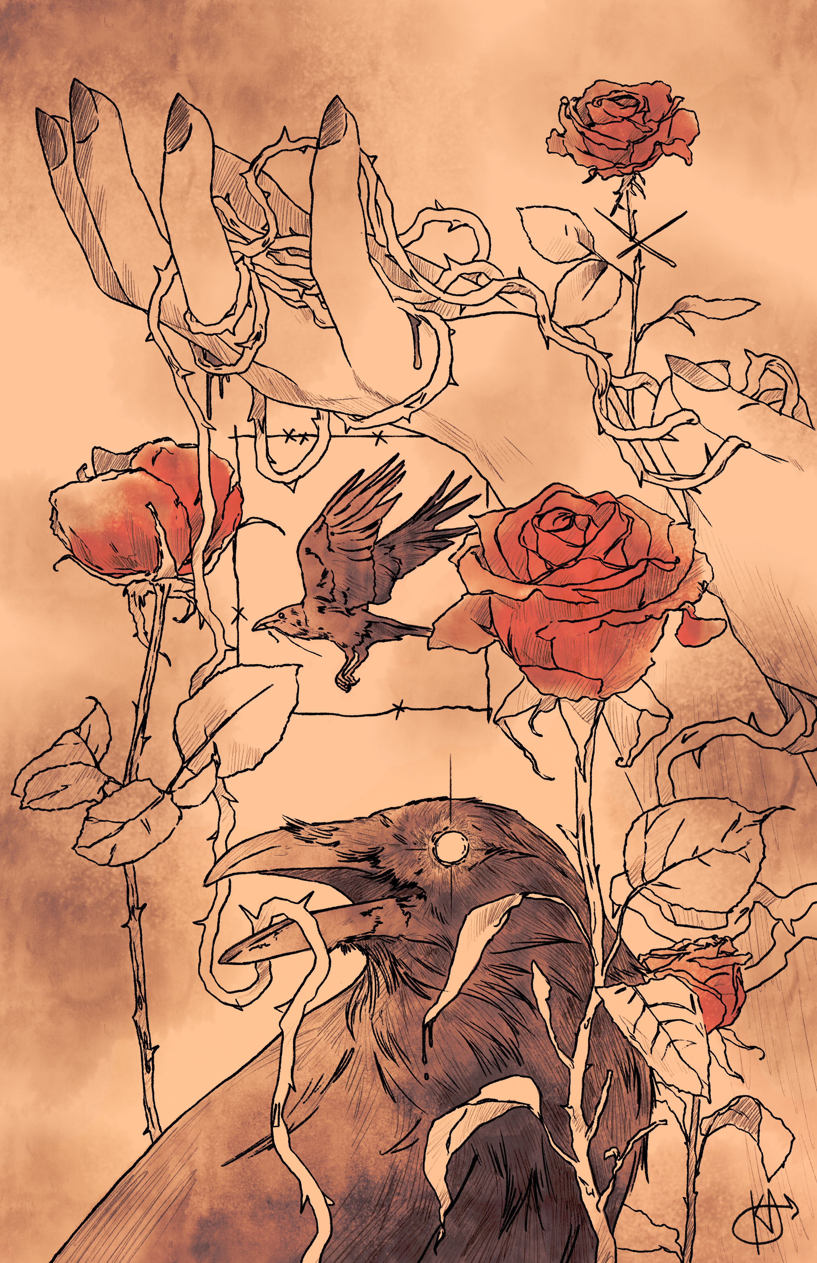 Bloodlet Bloodlet Art piece by Kati Drinkwine