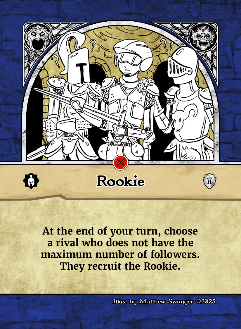 Rookie Renown Follower Card