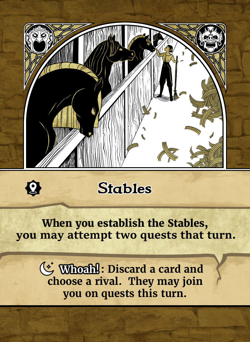 Stables.2025.GC.png Stables Renown Location Card