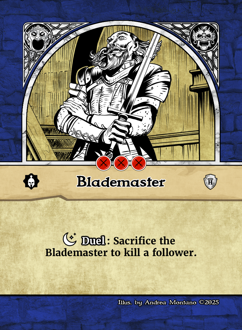 Blademaster.2025.GC.png Renown the Card Game Blademaster Follower