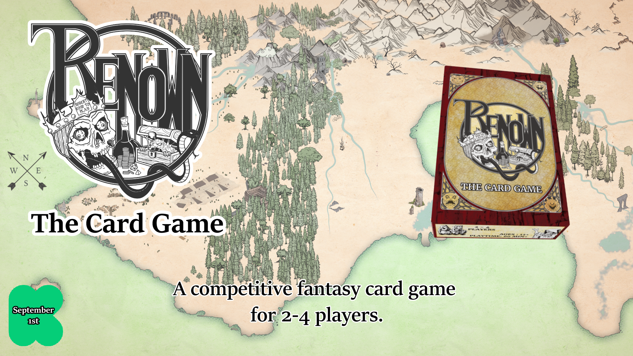 Renown the Card Game Kickstarter Renown the Card Game Kickstarter September 1st