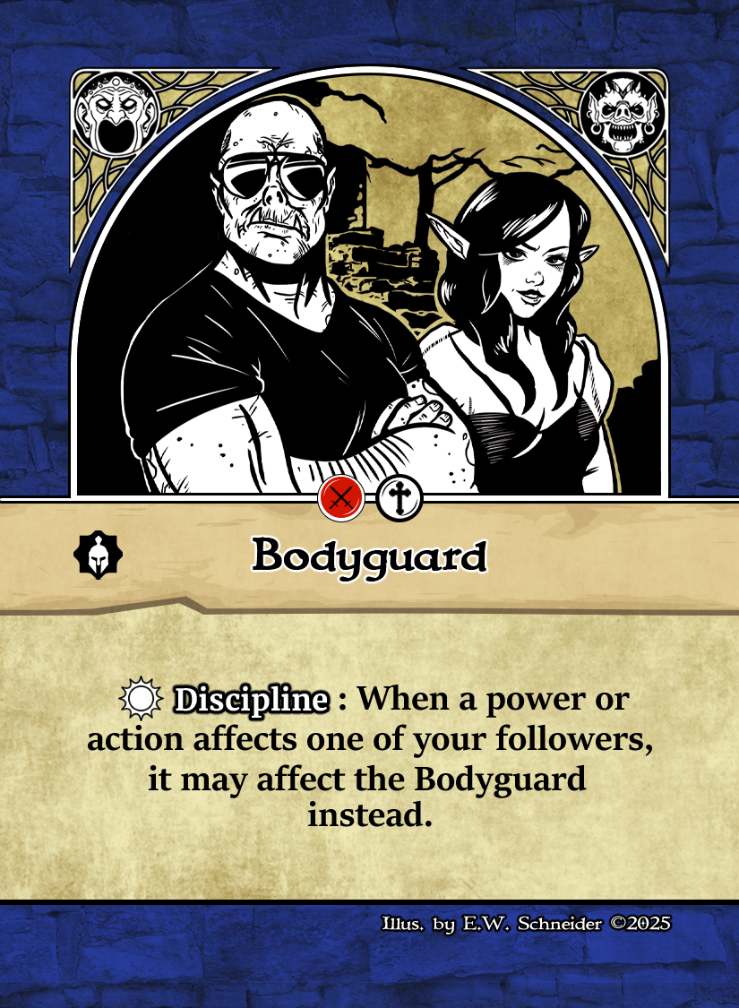 Bodyguard Bodyguard Renown Card