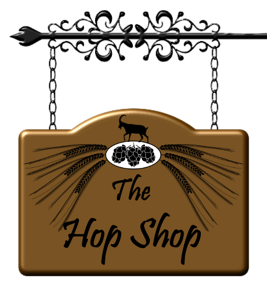 The Hop Shop Sign
