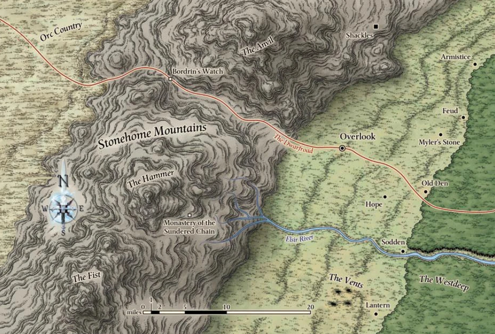 StoneHome Area Base Map Image