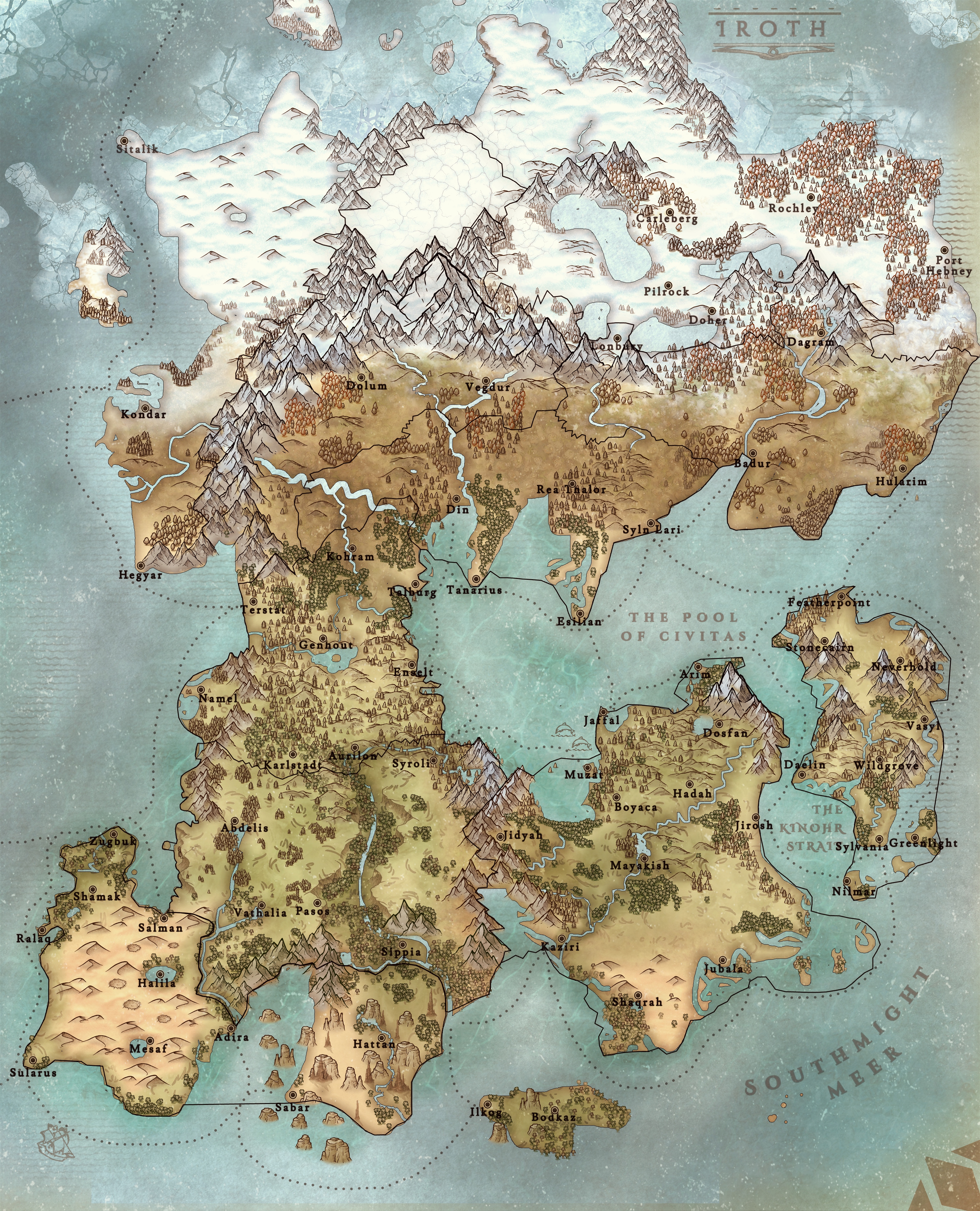 Iroth Base Map Image Iroth Base Map Image