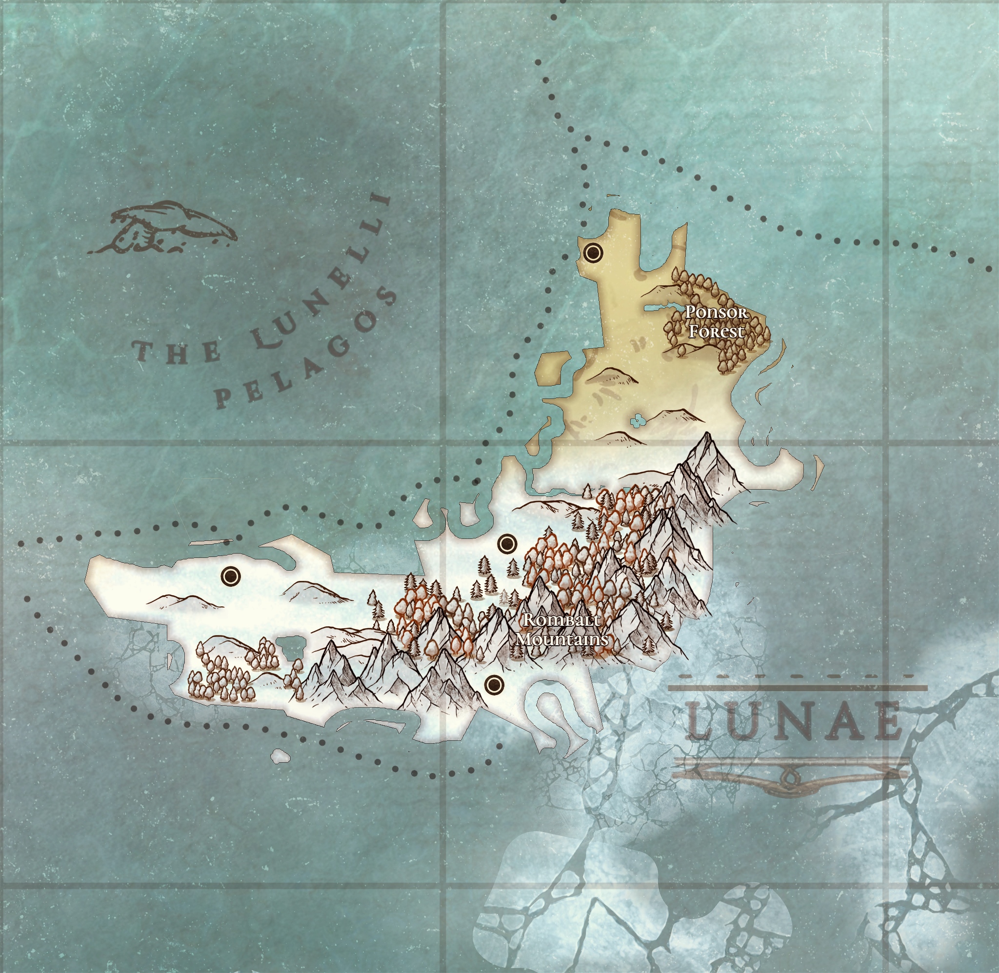 Lunae Base Map Image Lunae Base Map Image