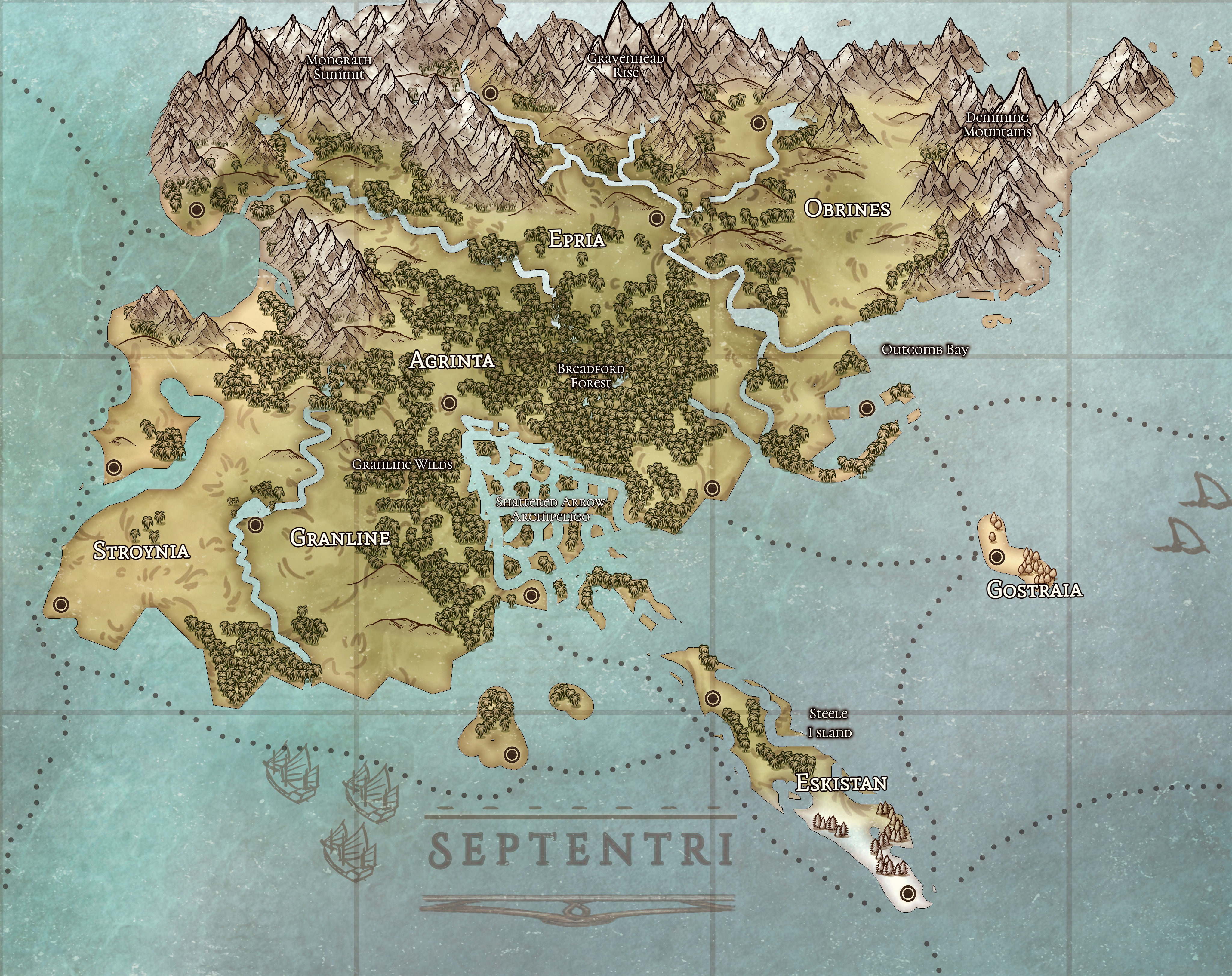 Septentri Base Map Image Septentri Base Map Image