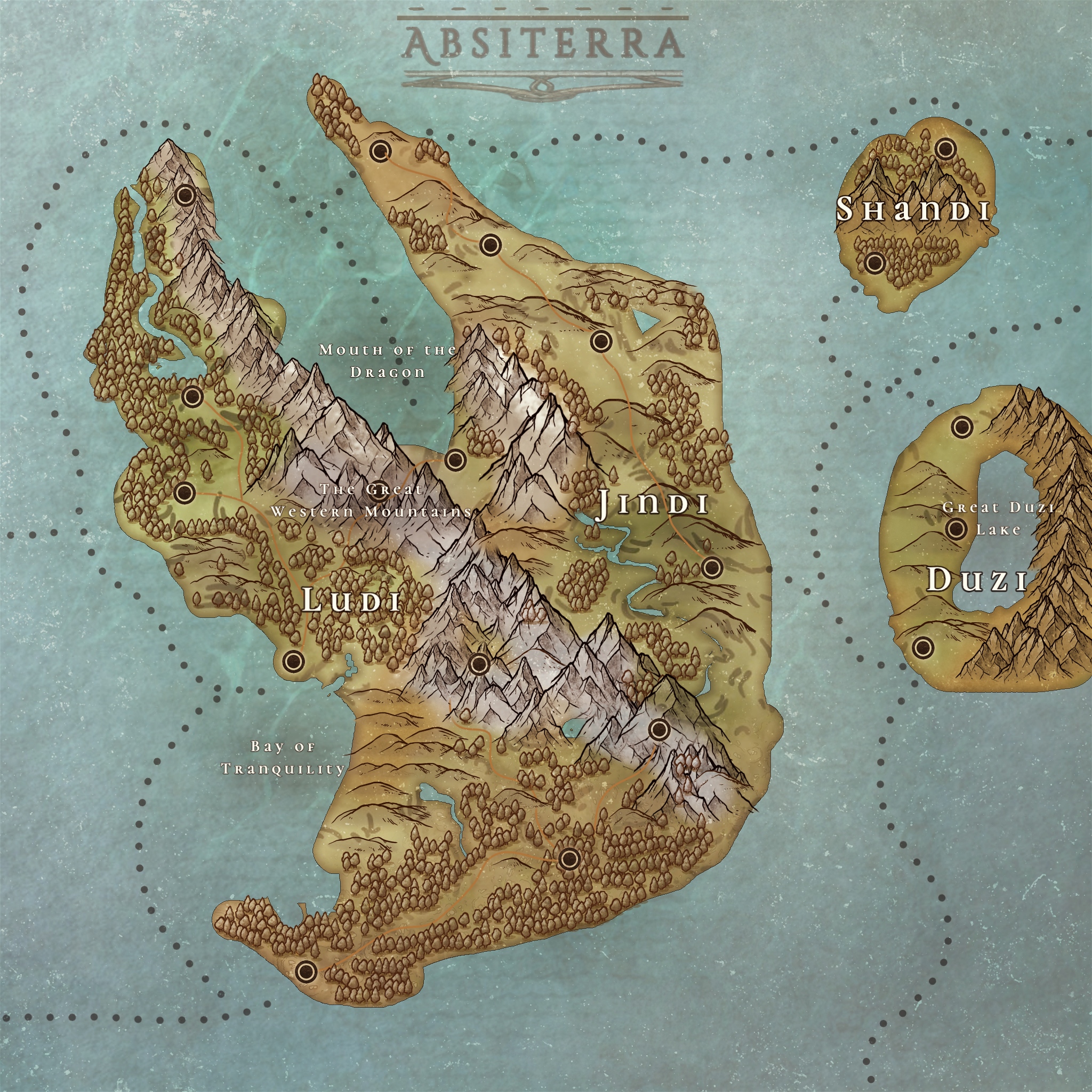 Absiterra Continent Base Map Image Absiterra Continent Base Map Image