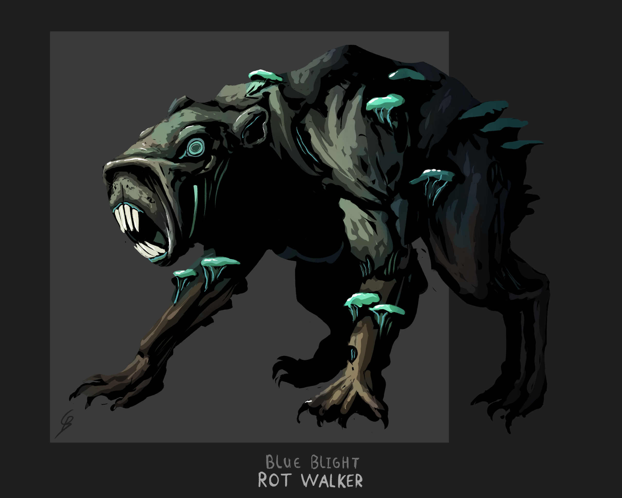 Blue Blight - Rot Walker Species in The Deep Forest Region | World Anvil